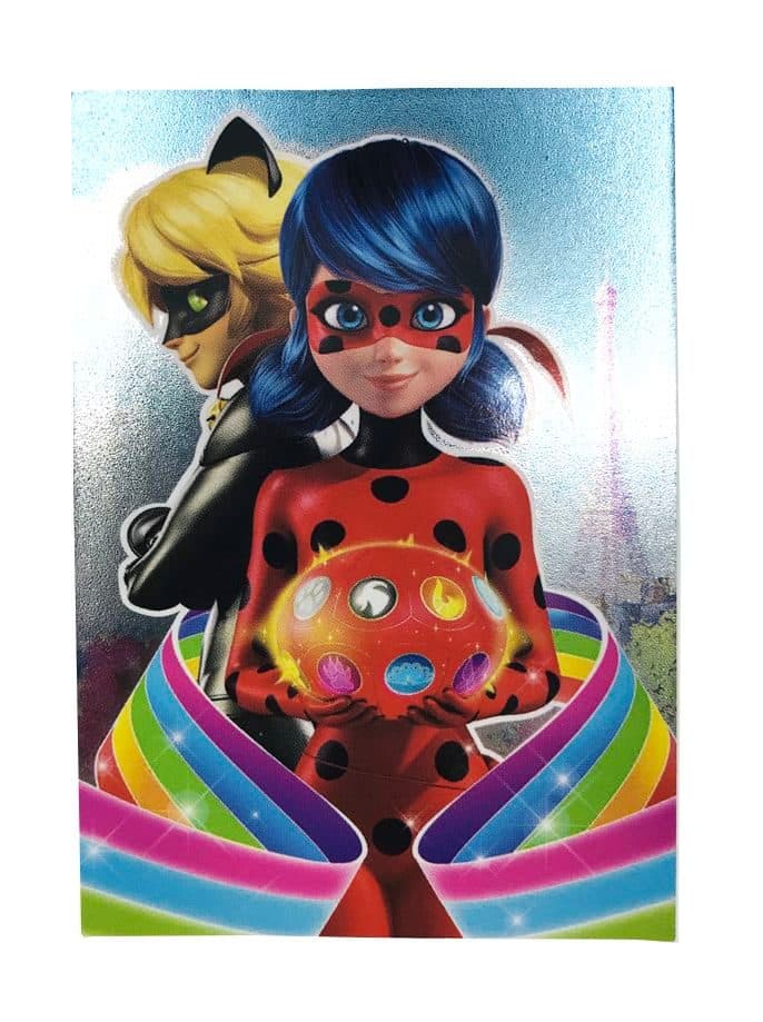 Miraculous Sticker & Cards "Superhelden erobern die Welt" - Set mit 30 Blistern