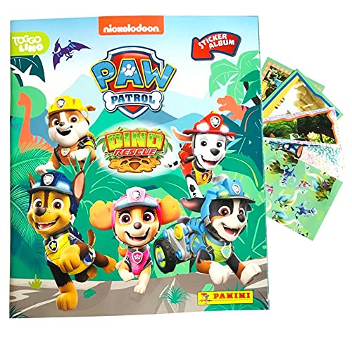 Paw Patrol Stickerkollektion "Dino Rescue" - Kids Fan-Bundle