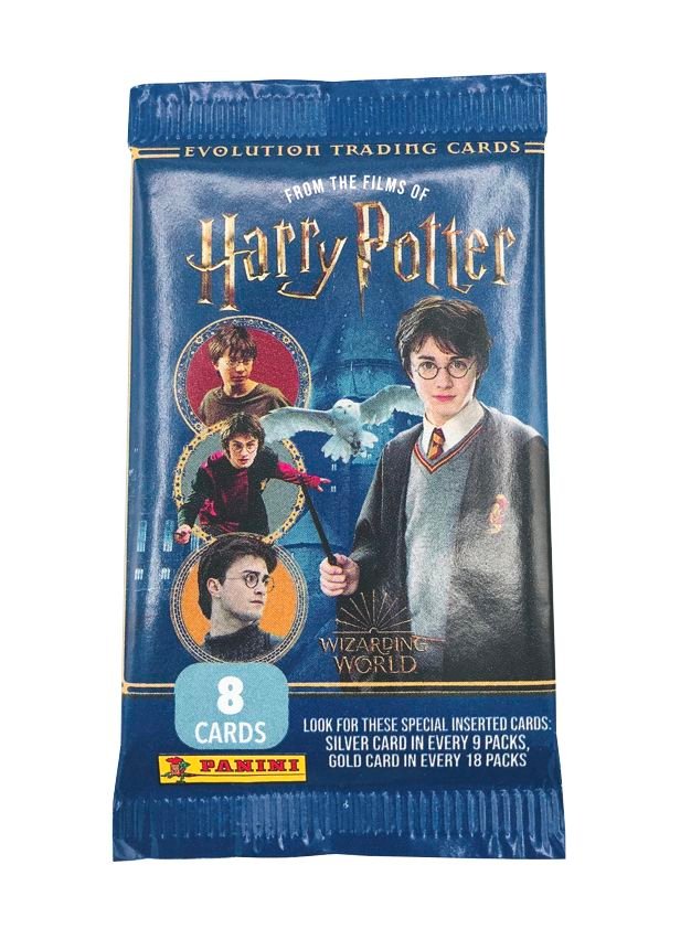 Harry Potter Evolution Trading Cards - Box mit 18 Tüten