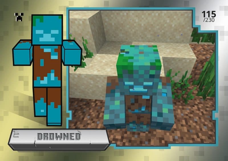 Minecraft Trading Cards - Box mit 18 Tüten