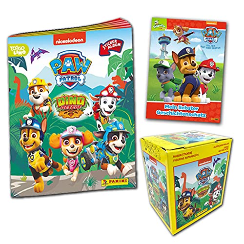 Paw Patrol Stickerkollektion "Dino Rescue" - Kids Fan-Bundle