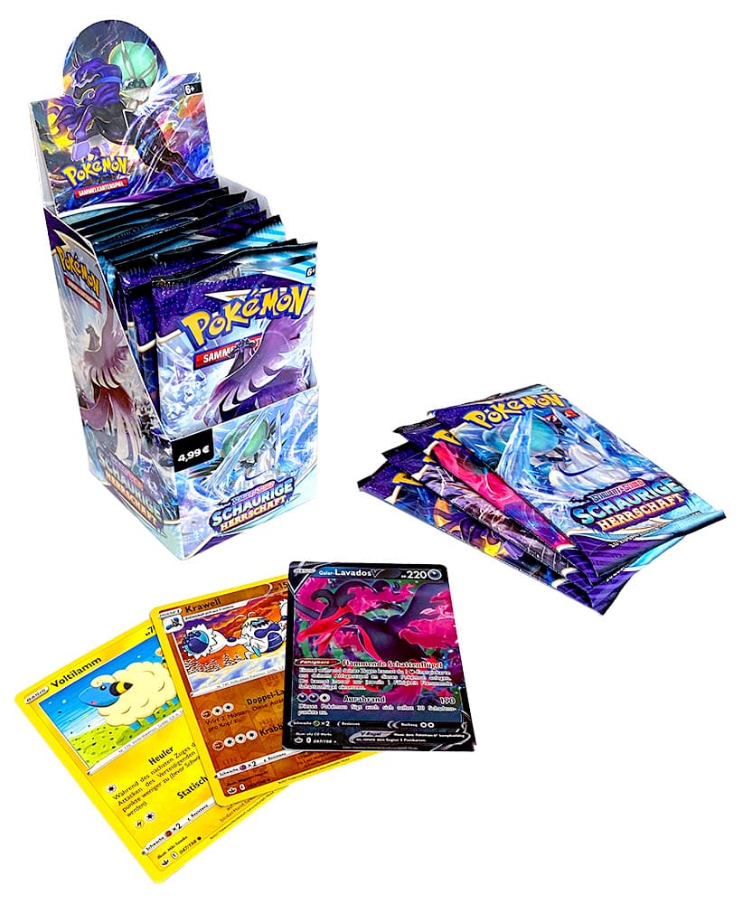 Pokémon Booster "Schwert & Schild - Schaurige Herrschaft" -  Display mit 18 Boostern