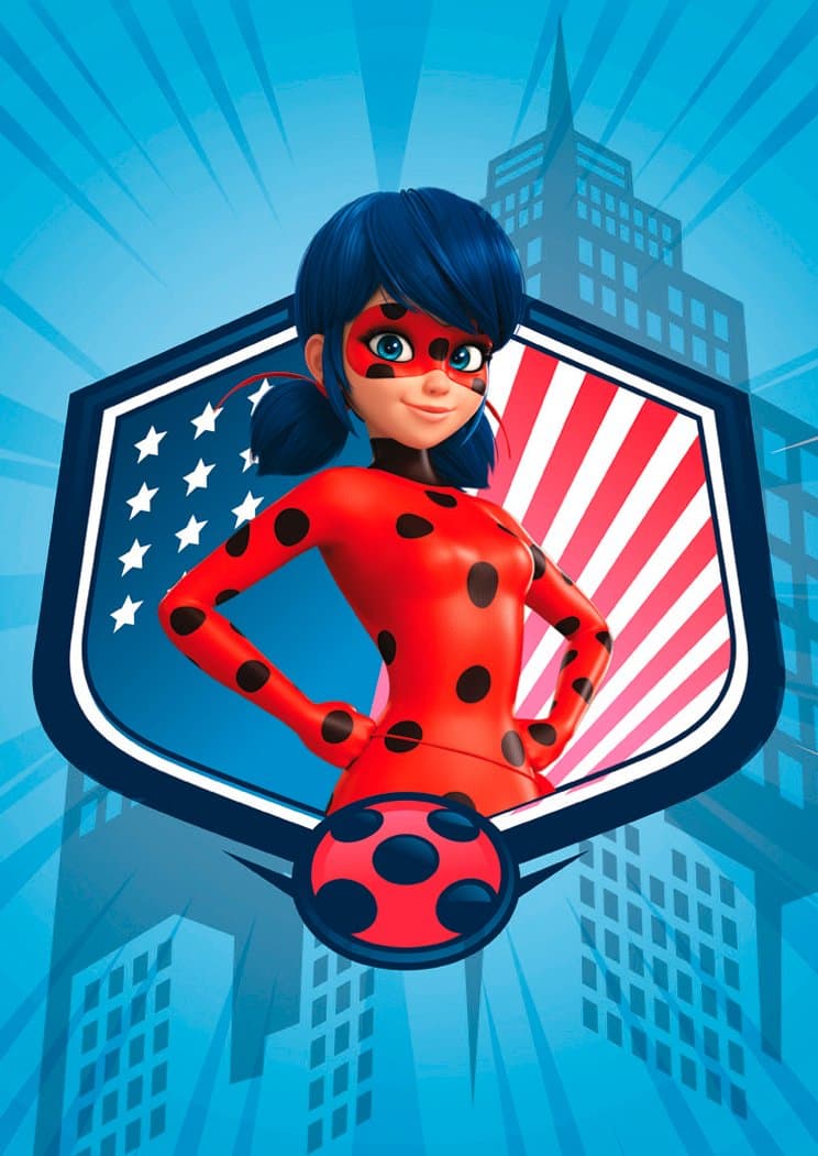 Miraculous Sticker & Cards ''Superhelden erobern die Welt'' - Box mit 36 Tüten