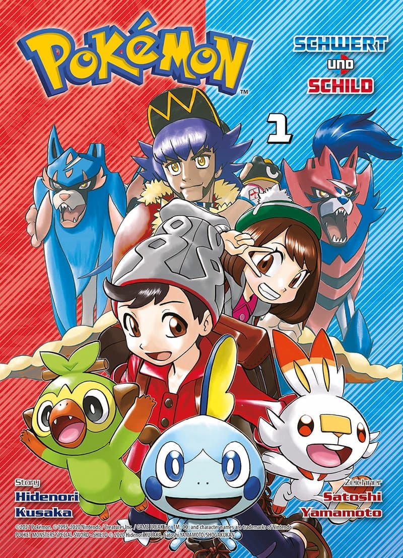 Pokémon "Schwert & Schild - Schaurige Herrschaft" -  Manga Bundle 