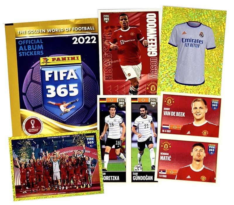 FIFA 365™ Stickerkollektion 2022 - Box mit 36 Tüten