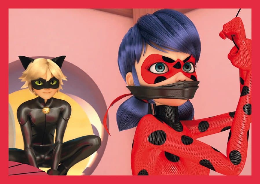 Miraculous Sticker & Cards ''Superhelden erobern die Welt'' - Box mit 36 Tüten