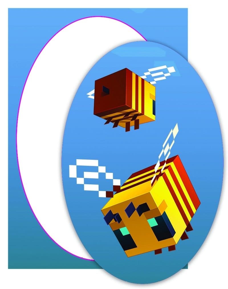 Minecraft Treasure Stickerkollektion - Box mit 36 Tüten 