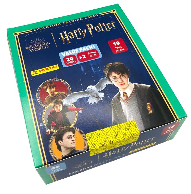 Harry Potter Evolution Trading Cards - Box mit 10 Fatpacks