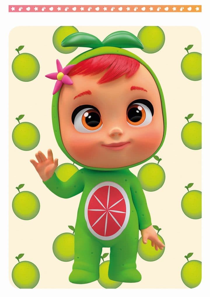 Cry Babies Stickerkollektion - Set mit 20 Blistern