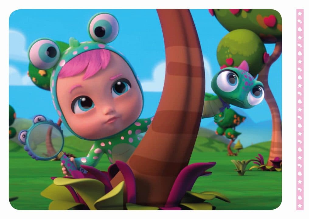 Cry Babies Stickerkollektion - Set mit 20 Blistern