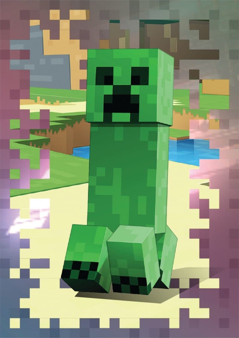 Minecraft Treasure Stickerkollektion - Box mit 36 Tüten 