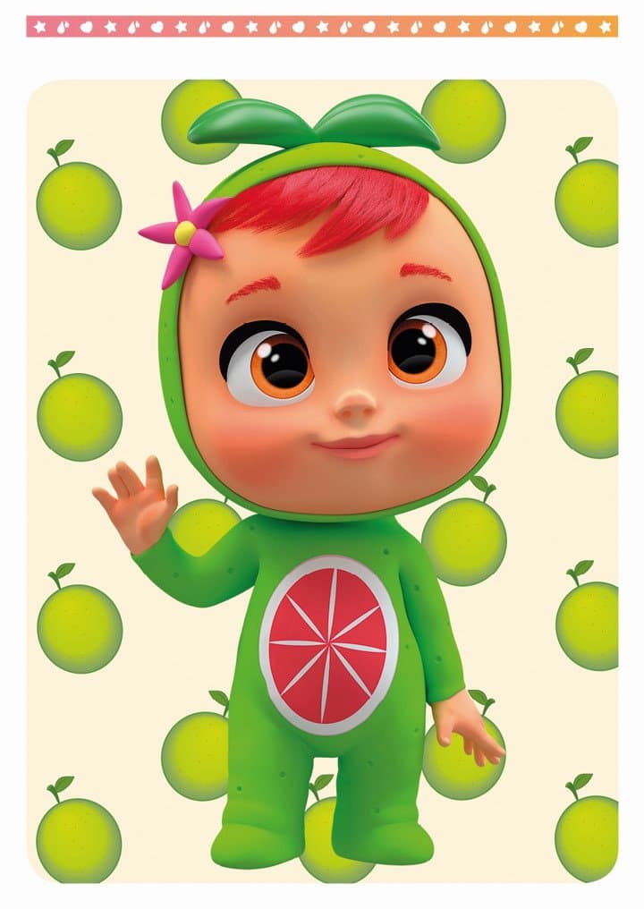 Cry Babies Stickerkollektion - Box mit 36 Tüten