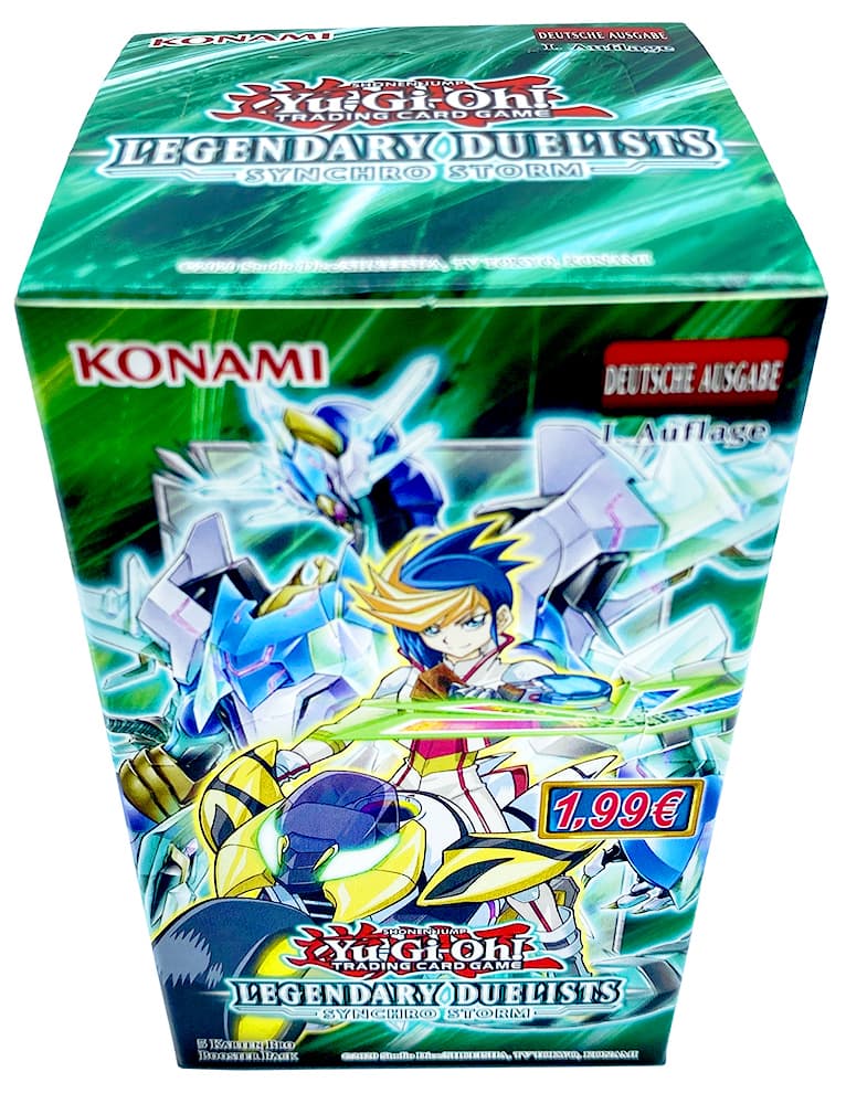 Yu-Gi-Oh Legendary Duelist "Synchro Storm" - Display mit 18 Boostern