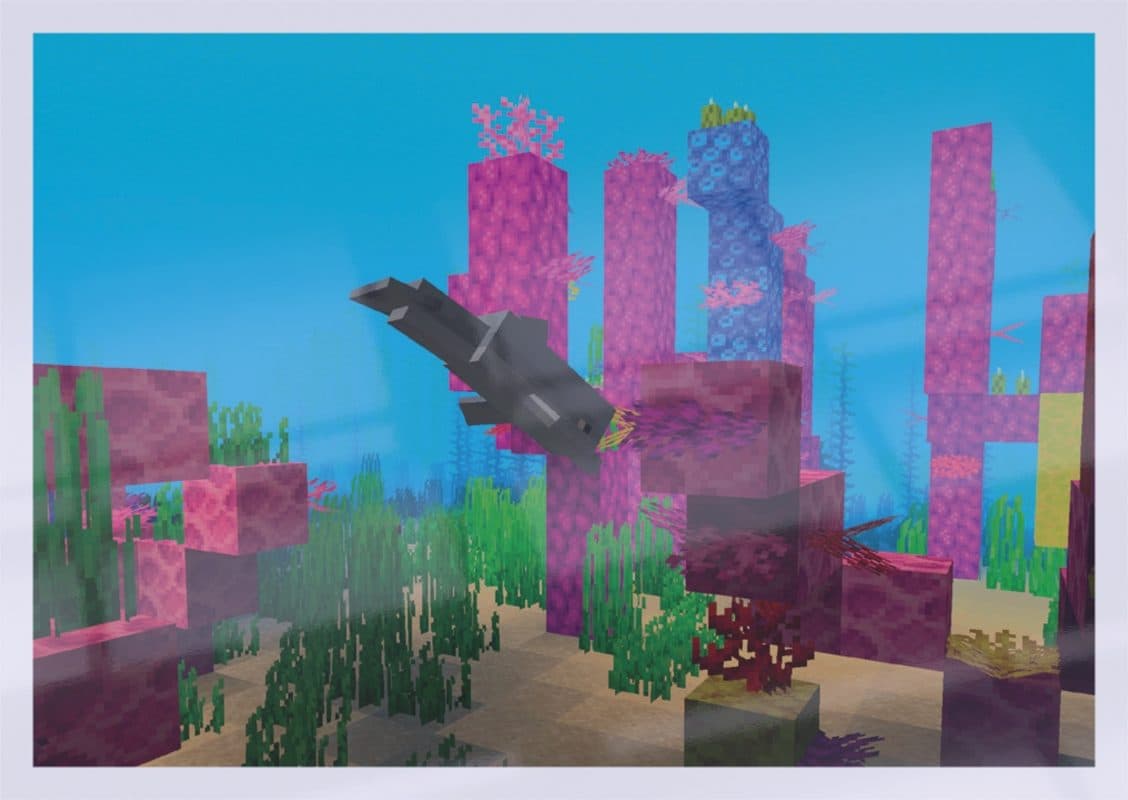 Minecraft Treasure Stickerkollektion - Box mit 36 Tüten 