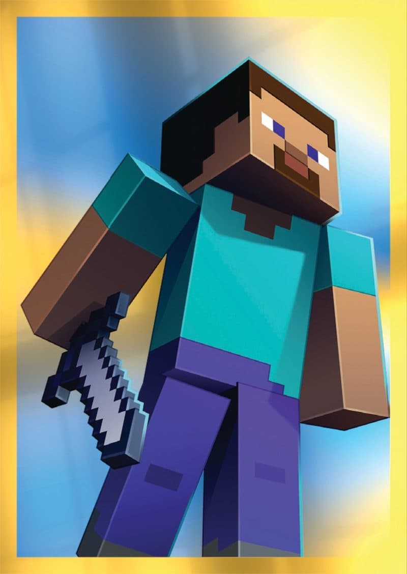 Minecraft Treasure Stickerkollektion - Box mit 36 Tüten 